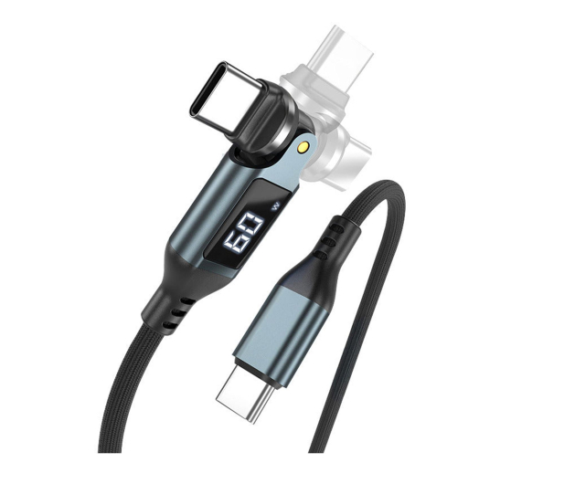 Mobile Origin Display 540° Rotating USB-C to USB-C 1.8 m CB16 240W - 1590343 - zdjęcie 3
